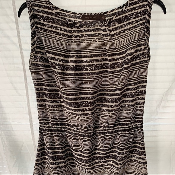 The Limited sleeveless dress with elastic waist - Picture 4 of 11